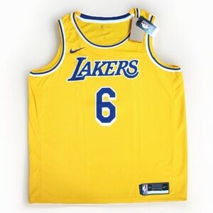 Size XL - Nike LeBron James Lakers Swingman Jersey #6 - (CW3669-738)